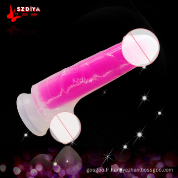 Jouets pour adultes en silicone, Liquild Silicone Shake Dildo, Vagina Sex Doll